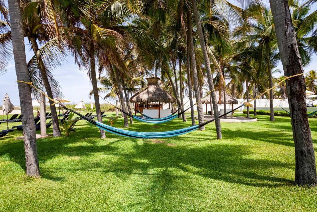 El Descanso Del Guerrero Barra Vieja Kültér fotó